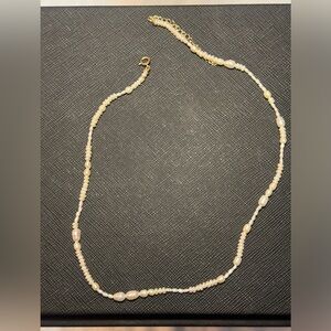 WWAKE pearl collage necklace